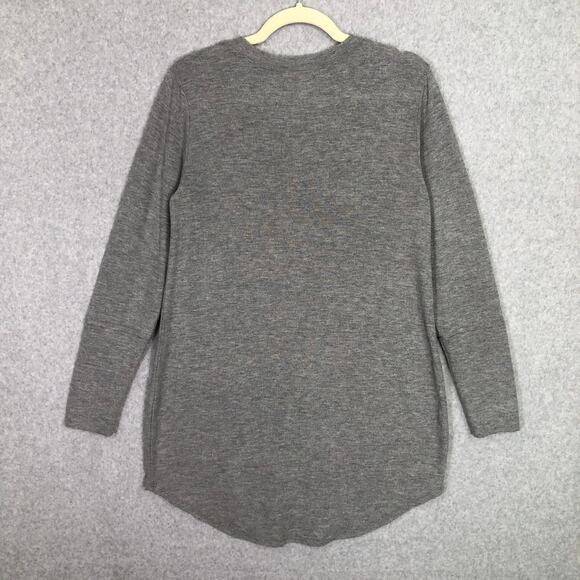 Michigan Wolverines Nightgown Womens Large Gray Soft Cozy Gown Sleep Night Shirt - Picture 4 of 8